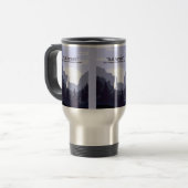 セジャパシエンテ(ポルトガルクラシック語)コーヒーマグ15oz トラベルマグ (正面左)