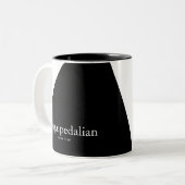 セスキペダリアンコーヒーマグ ツートーンマグカップ (正面左)