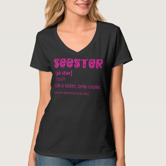 セスター定義セスター辞書シ最高のスター Tシャツ (正面)