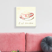 セストボンボン キャンバスプリント (インサイチュ (リビング))