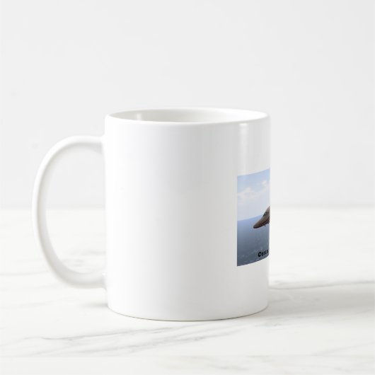 セスナの参照560 XLのマグ コーヒーマグカップ (左)