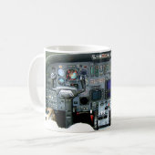 セスナの参照IIの計器板 コーヒーマグカップ (正面左)