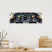 セスナ引用文献XLS楽器パネル ポスター (キッチン)