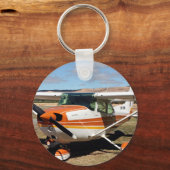 セスナ航空機 キーホルダー (正面)