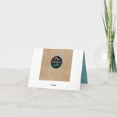 セスナ飛行機サンキューカード サンキューカード (裏面)