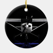 セスナ152のショールーム セラミックオーナメント (裏面)