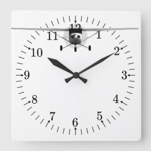 セスナ152 スクエア壁時計