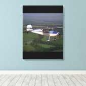 セスナ170, 1948,_クラシックAviation キャンバスプリント (インサイチュ (ウッドフロア))