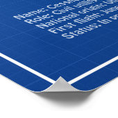 セスナ172 Skyhawk – 飛行機の設計図プランABD ポスター (角)