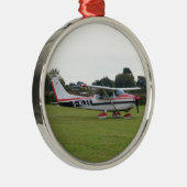 セスナ182Q メタルオーナメント (右)