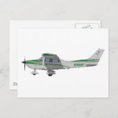 セスナ182T Turbo Skylane II 396396 ポストカード (正面/裏面)