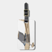 セスナ185 Skywagon 390390 ラゲッジタグ (正面縦)