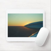 セスナ310からの日没 マウスパッド (マウス)