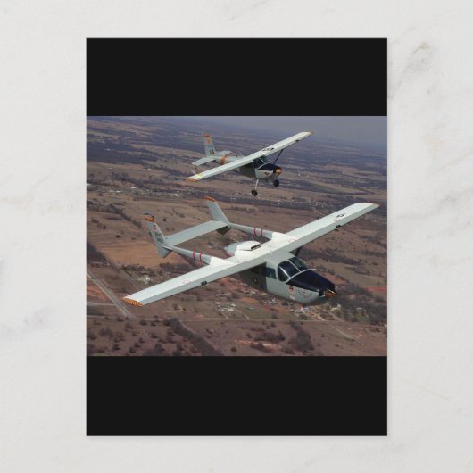 セスナ337, 1967 and_クラシックAviation ポストカード (正面)