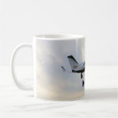 セスナ414飛行中に、N2WY コーヒーマグカップ (左)