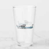 セスナ（鳥）ショウジョウコウカンチョウ タンブラーグラス (正面)