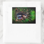 セス・ハネケット記念館 長方形シール (バッグ)