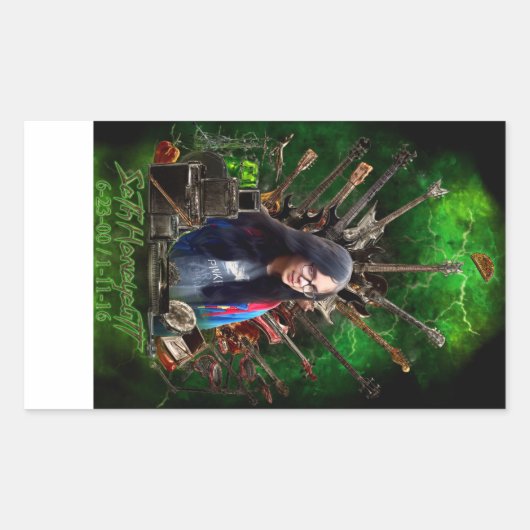 セス・ハネケット記念館 長方形シール (正面)