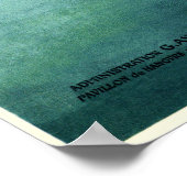 セゾンラッセオペラバレエフランスのヴィンテージ劇場 ポスター (角)