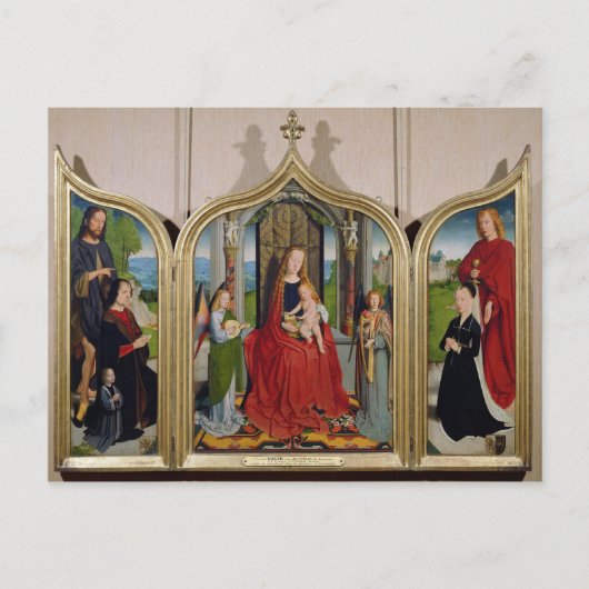 セダノファミリーのトリプチチ, c.1495-98 ポストカード (正面)