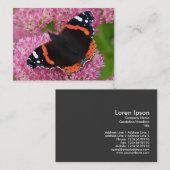 セダム提督(秋の喜び) 名刺 (正面/裏面)