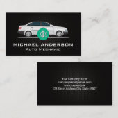 セダンカー |自動整備士レンチ 名刺 (正面/裏面)