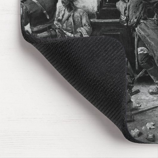 セダン1870年の近くのBalanの最後のカートリッジ マウスパッド (コーナー)