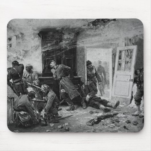 セダン1870年の近くのBalanの最後のカートリッジ マウスパッド (正面)