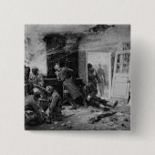 セダン1870年の近くのBalanの最後のカートリッジ 缶バッジ (正面)