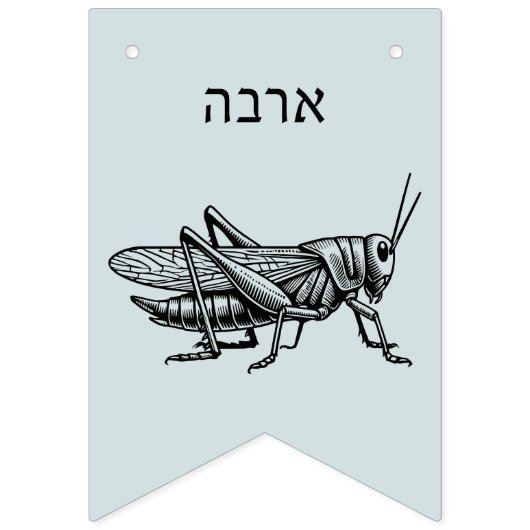 セダーの疫病を捜す バンティングフラッグ (第11の旗)