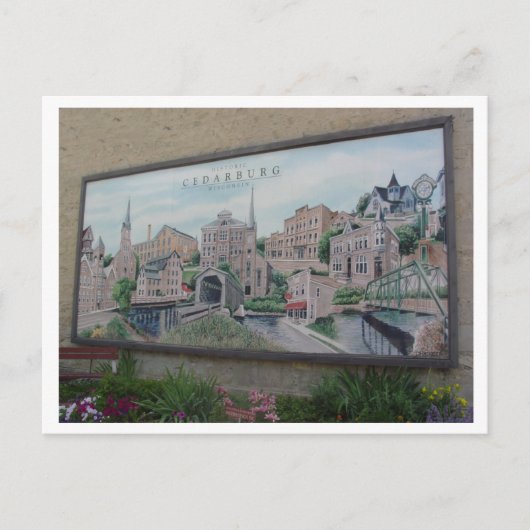セダーバーグムラル ポストカード (正面)