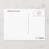 セダーブルク国旗 ポストカード (裏面)