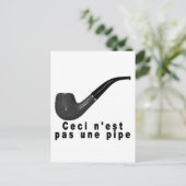 セチーノパスのウンパイプの落書きシャツ.png ポストカード (スタンド正面)