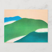 セッカ – 緑の素晴らし山絵画々 ポストカード (正面)