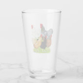 セックスで結ばれたニワトリ タンブラーグラス (裏面)