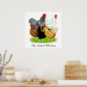 セックスで結ばれたニワトリ ポスター (キッチン)