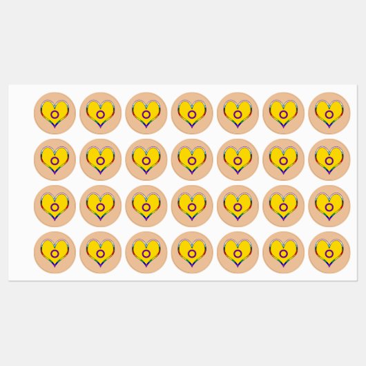 セックス間プライドラベル ラベル (シート)