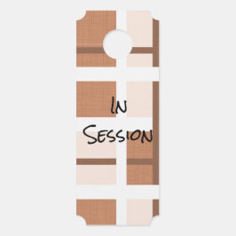 セッシおもしろいョンセラピストドアハンガー ドアノブサイン