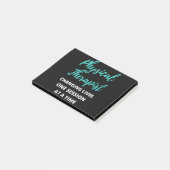 セッションごとに人生を変える理学療法士 ポストイット (アングル)