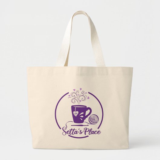 セッタズプレイストートバッグ ラージトートバッグ (正面)