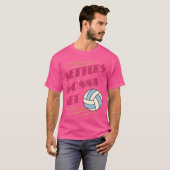 セッターはセッターだ!バレーボール女子 Tシャツ (正面フル)