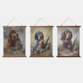 セッターズアート 吊り下げ型タペストリー (トリプル)