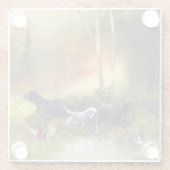 セッターズファミリ ガラスコースター (裏面)