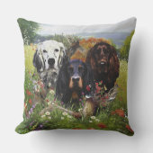 セッターズファミリ クッション (正面)