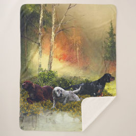 セッターズファミリ シェルパブランケット