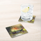 セッターズファミリ スクエアペーパーコースター (インサイチュ)