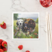 セッターズファミリ スタンダードカクテルナプキン (インサイチュ)