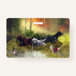 セッターズファミリ バッジ