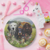 セッターズファミリ ペーパープレート (パーティー)