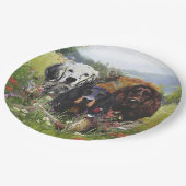 セッターズファミリ ペーパープレート (アングル)